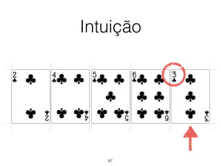 Intuição
67
 
