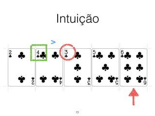 Intuição
>
72
 