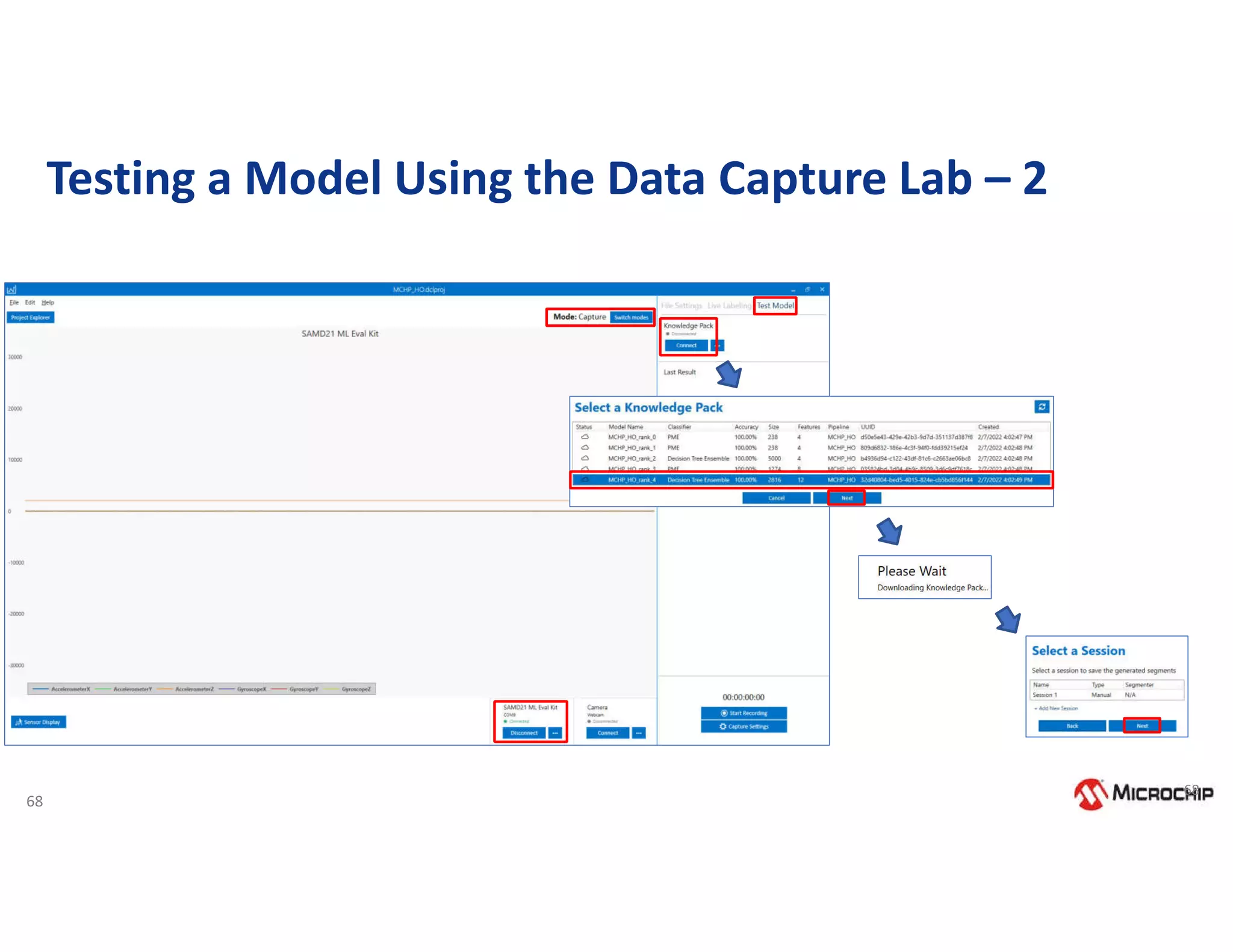 68
Testing a Model Using the Data Capture Lab – 2
68
 