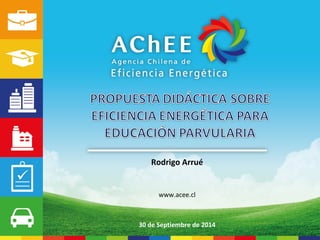 Rodrigo Arrué 
www.acee.cl 
30 de Septiembre de 2014 
 