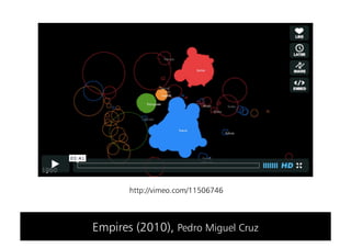 http://vimeo.com/11506746



Empires (2010), Pedro Miguel Cruz
 