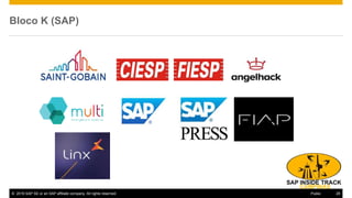 © 2016 SAP SE or an SAP affiliate company. All rights reserved. 28Public
Bloco K (SAP)
 