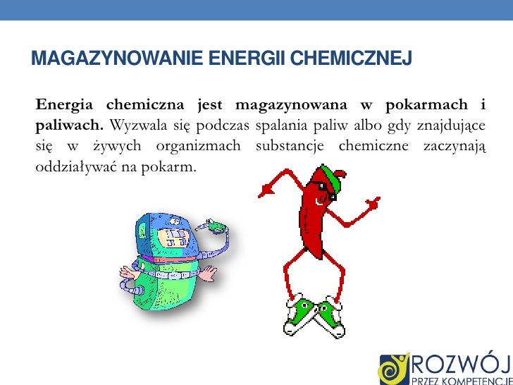 Rodzaje przemiany energii