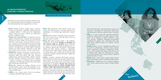 JAK TRAFNIE POSTĘPOWAĆ
Z DZIECKIEM W OKRESIE DORASTANIA

Rozluźnienie lub utrata więzi emocjonalnej z dzieckiem to jedna z najpoważniejszych przyczyn bezradności wychowawczej.
Oto najważniejsze rady, które mogą pomóc jej uniknąć:

6

jeśli emocjonalnie trudne, mogą służyć lepszemu poznaniu się,
zrozumieniu i dochodzeniu do kompromisów, dzięki czemu
więź emocjonalna nie słabnie, a jedynie wchodzi w nową fazę.
• Dbaj o to, aby rozmowy były naprawdę partnerskimi
spotkaniami, podczas których Ty przede wszystkim słuchasz,
starasz się jak najwięcej od dziecka dowiedzieć o jego
życiu, uczuciach i problemach. Wystrzegaj się prowadzenia
monologów. Nie „zagaduj” ciszy – jeśli dziecko milczy, może
trzeba trochę cierpliwie poczekać lub przełożyć rozmowę
na inną okazję.
• Angażuj dziecko w sprawy i przedsięwzięcia rodzinne, tak,
aby czuło się pełnoprawnym członkiem rodziny biorącym
udział w rozpatrywaniu problemów i podejmowaniu decyzji.
Szanuj w takich sytuacjach jego zdanie, nawet jeśli się z nim
nie zgadzasz. Dzieci często nie utożsamiają się z rodziną,
bo w ważnych sprawach nikt ich nie pyta o zdanie, a decyzje są
podejmowane bez ich udziału.
• Dawaj dziecku ważne zadania, podczas realizacji których
będzie miało szansę na sukces i potwierdzenie swojej wartości.
• Podtrzymuj i twórz różne formy wspólnego spędzania
czasu: rytuały i tradycje rodzinne, wyprawy, rozrywkę, wspólną
pracę.

IK

DL

A

RO

DZ

IC

Ó

W

7

DN

• Naucz się rozpoznawać reakcje dziecka: zauważ, jakie
tematy, jakie Twoje zachowania w rozmowie wpływają na nie
zniechęcająco, a co powoduje jego zaciekawienie i zaangażowanie.
• Okazuj dziecku empatię i akceptację. Staraj się zrozumieć
jego uczucia i okazuj mu to, nawet, jeśli sprawy, którymi się
przejmuje wydają Ci się błahe.
• Staraj się przede wszystkim słuchać – bez osądzania,
krytykowania, czy obwiniania. Pamiętaj, że akceptacja nie
musi oznaczać zgody ani aprobaty! Można akceptować
to, że dziecko ma odmienne poglądy bez zgadzania się z nim
lub udzielania poparcia jego zachowaniom. Najważniejszą
postawą jest pełne szacunku słuchanie, z pragnieniem
zrozumienia punktu widzenia dziecka. Akceptacja daje szansę
na podtrzymywanie więzi, podczas gdy jej uporczywy brak
(„Nie jesteś w porządku; powinieneś się zmienić”) będzie Was
od siebie oddalać.
• Unikaj w kontakcie z dzieckiem destrukcyjnych zachowań,
takich jak grożenie, moralizowanie, pouczanie, diagnozowanie,
krytyka dziecka jako osoby, karanie. Powstrzymuj się przed
takimi reakcjami nawet wobec tych zachowań dziecka, których
zdecydowanie nie akceptujesz. Rozpad więzi zaczyna się
między innymi od tego, że dziecko przestaje mówić
rodzicowi o sobie z lęku przed karą lub krytyką! Są rodziny,
w których rodzice i dzieci spierają się ze sobą, nawet bardzo
gwałtownie, w różniących ich sprawach, ale więź pomiędzy nimi
zostaje utrzymana, bo dzieci mają pewność, że są przez swoich
rodziców szanowane i kochane jako osoby. Ostre spory, nawet

RA

• Szanuj potrzebę autonomii swojego dziecka. Autonomia
to prawo do prywatności, posiadania własnego terytorium
i osobistych tajemnic. To także prawo do podejmowania
własnych decyzji, stylu bycia, ubierania się, niekoniecznie
zgodnych z poglądami rodzica.
• Przyjmuj ze zrozumieniem to, że dziecko nie chce już
spędzać z rodziną tyle czasu, co dawniej. Nie traktuj tego jako
odrzucenia czy wyrazu niechęci. Nie obwiniaj go o to ani nie
oskarżaj, że z tego powodu czujesz się porzucony czy odrzucony – pamiętaj, że naturalnym zadaniem rozwojowym Twojego
dziecka jest oddzielenie się od Ciebie i usamodzielnienie. Jeżeli
procesowi usamodzielniania się dziecka będzie towarzyszyło
poczucie winy wobec rodziców, przekonanie, że bez niego
rodzice (rodzic) sobie nie poradzą – utrudnisz mu dorastanie.
• Zaakceptuj chwiejność emocjonalną i drażliwość dziecka.
Wynikają one najczęściej z gwałtownych zmian, jakich ono
doświadcza. Szybki wzrost różnych części ciała, wzmożone
wydzielanie potu, pojawienie się trądziku, wydzielin z organów
płciowych, miesiączki u dziewcząt i zmian głosu u chłopców
– wszystko to powoduje, że nastolatek czuje się niezgrabny
i nieatrakcyjny. Nie traktuj jego wybuchów złości jako wrogich
aktów skierowanych przeciwko Tobie.
• Staraj się z dzieckiem jak najwięcej rozmawiać, ale nie
wymuszaj kontaktu, pozwól, aby to ono decydowało o czym,
kiedy i jak długo rozmawiacie. Nie narzucaj tematów rozmowy,
unikaj wywierania presji.
• Zadbaj o czas i miejsce rozmów. Unikaj ich prowadzenia
w sytuacjach, kiedy jesteś zajęty czymś innym.

PO

1

UTRZYMYWANIE WIĘZI EMOCJONALNEJ

 