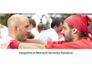 1Roedl & Partner - Integration of Microsoft Dynamics Solutions 3/29/2016
Integration of Microsoft Dynamics Solutions
 