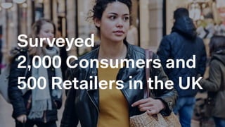 Surveyed  
2,000 Consumers and
500 Retailers in the UK
 