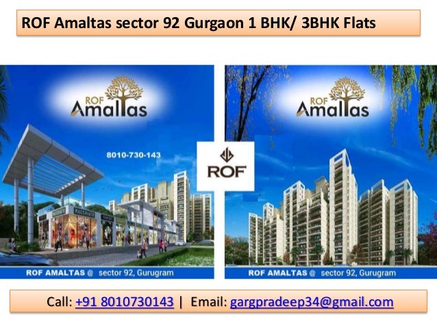 ROF Amaltas sector 92 Gurgaon 1 BHK/ 3BHK Flats #ROF #Amaltas #sector92 #1BHK #3BHK #Flats #Gurgaon #affordablehousing