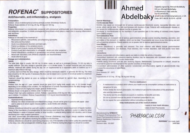 Rofenac Pil By Pharmacia1 Com