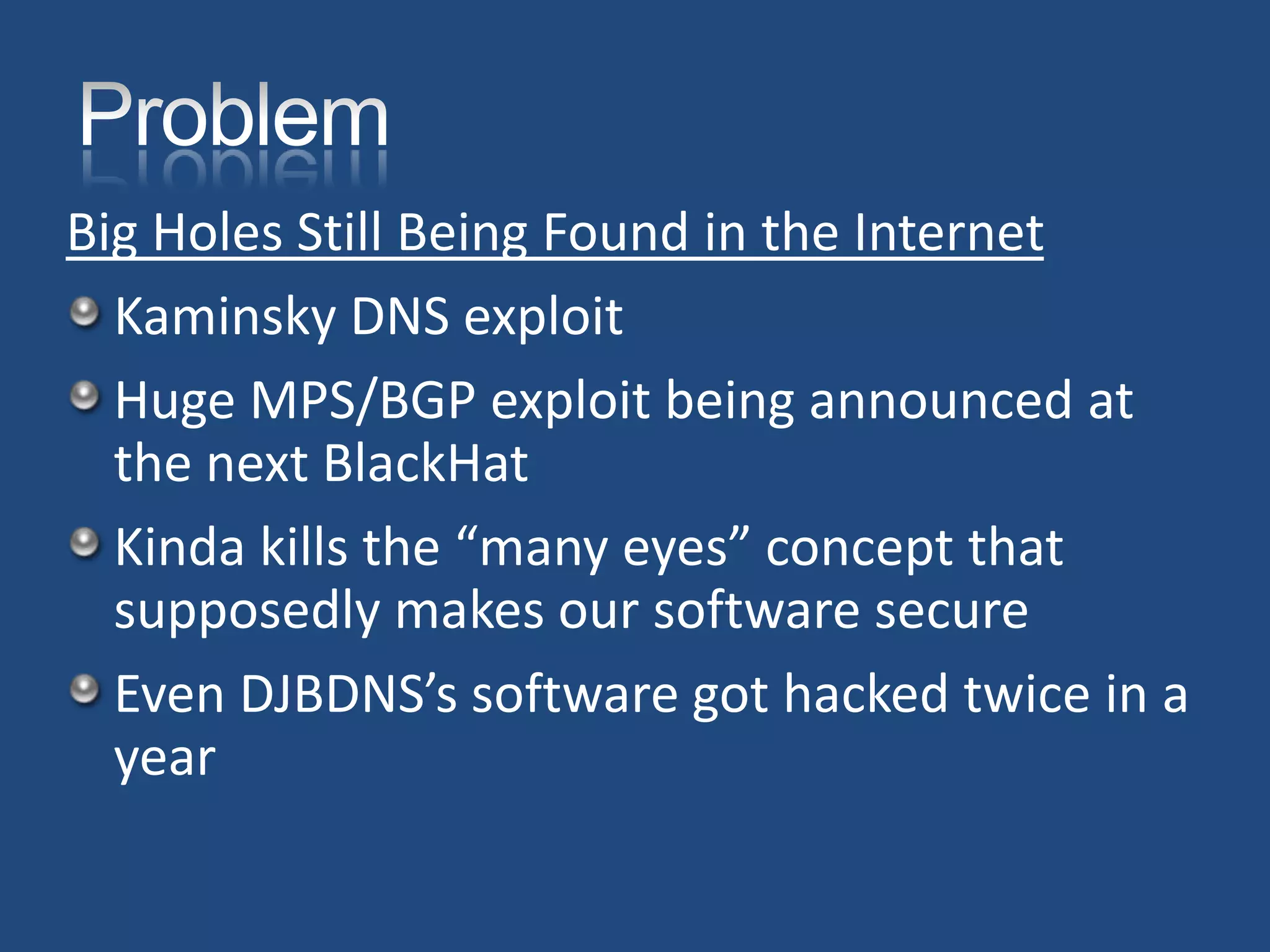 Roger Grimes How I Fixed The Internets