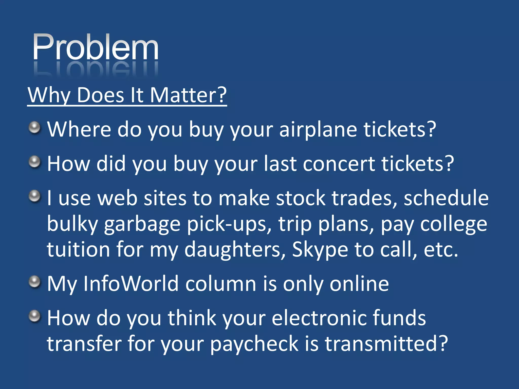 Roger Grimes How I Fixed The Internets