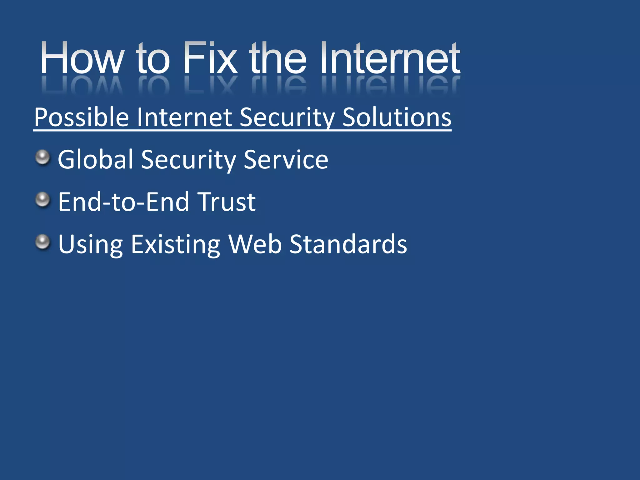 Roger Grimes How I Fixed The Internets