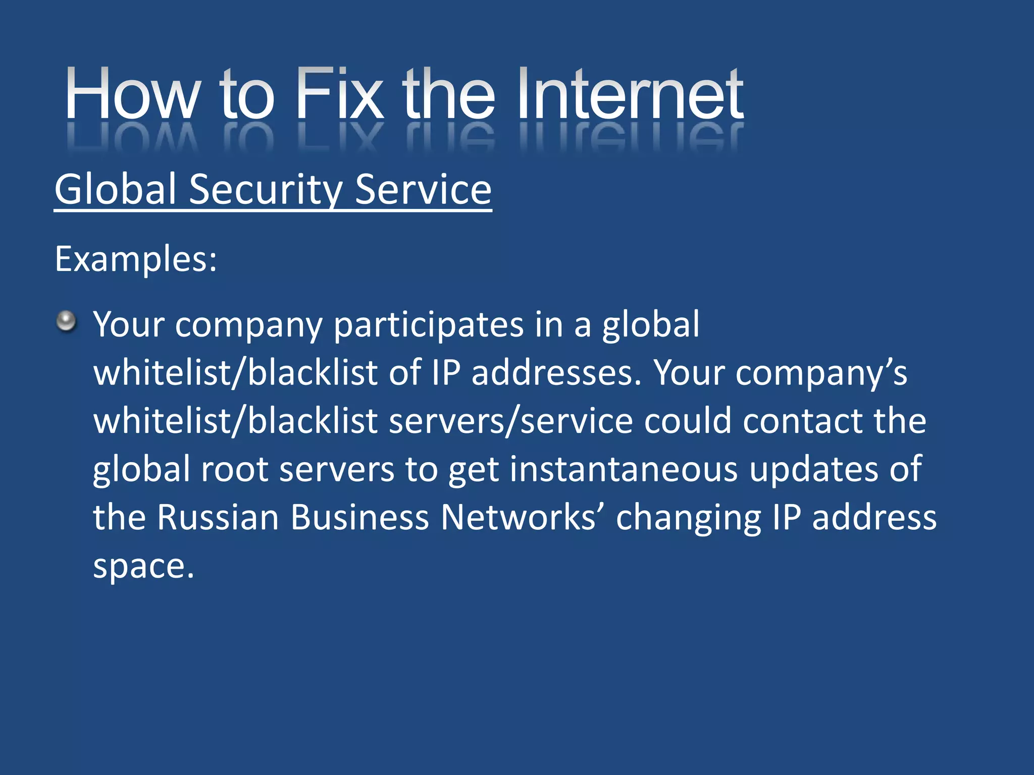 Roger Grimes How I Fixed The Internets