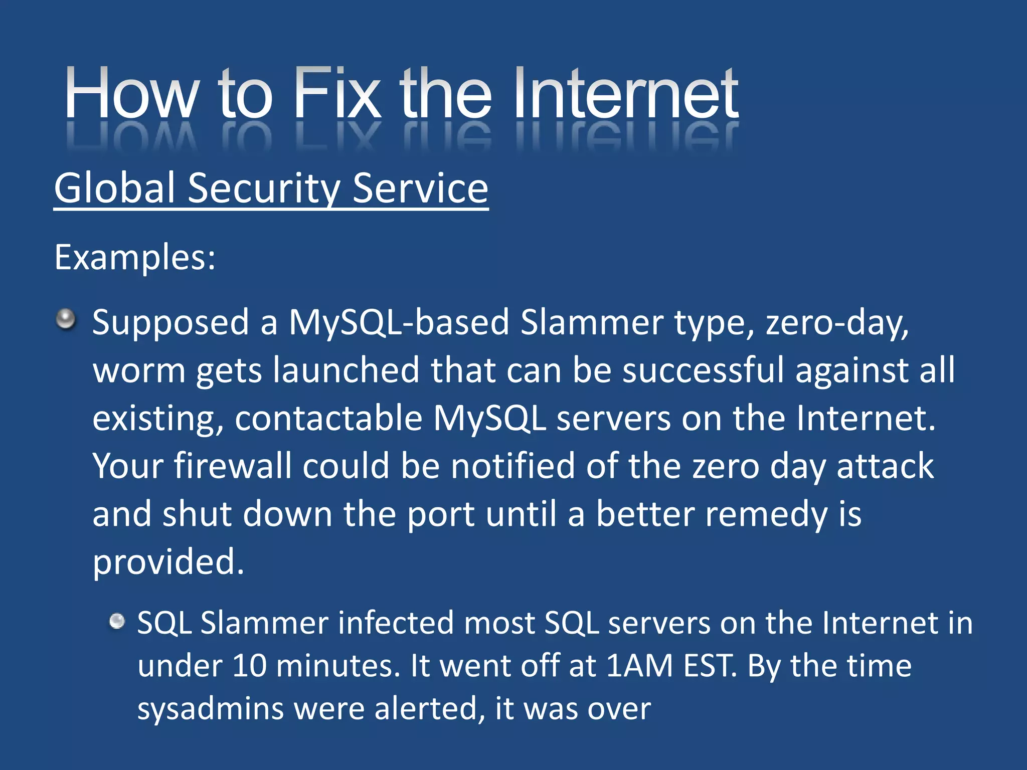 Roger Grimes How I Fixed The Internets