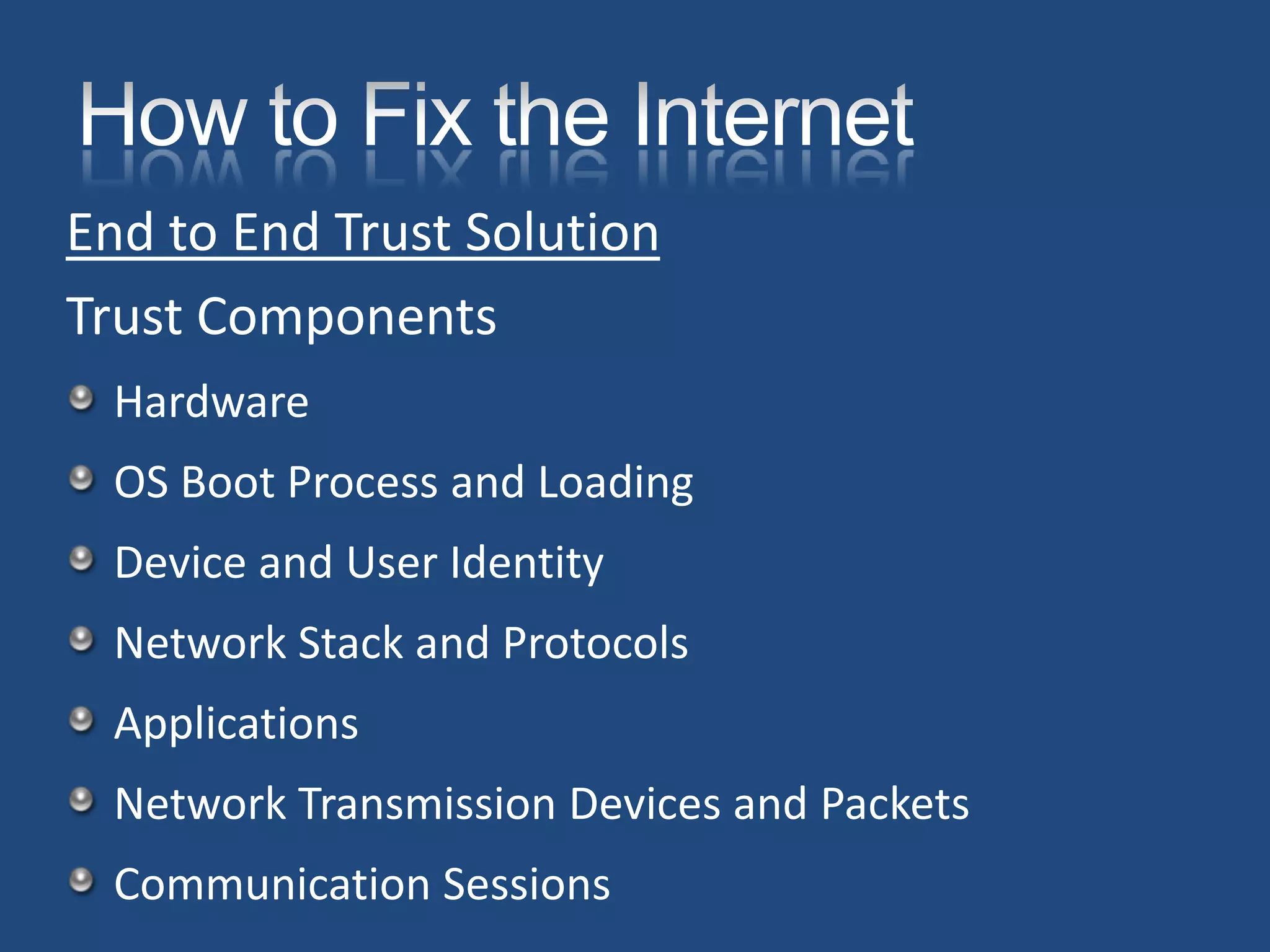 Roger Grimes How I Fixed The Internets
