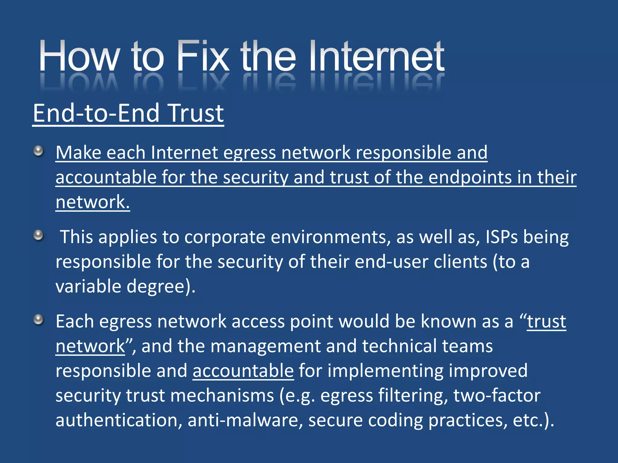 Roger Grimes How I Fixed The Internets