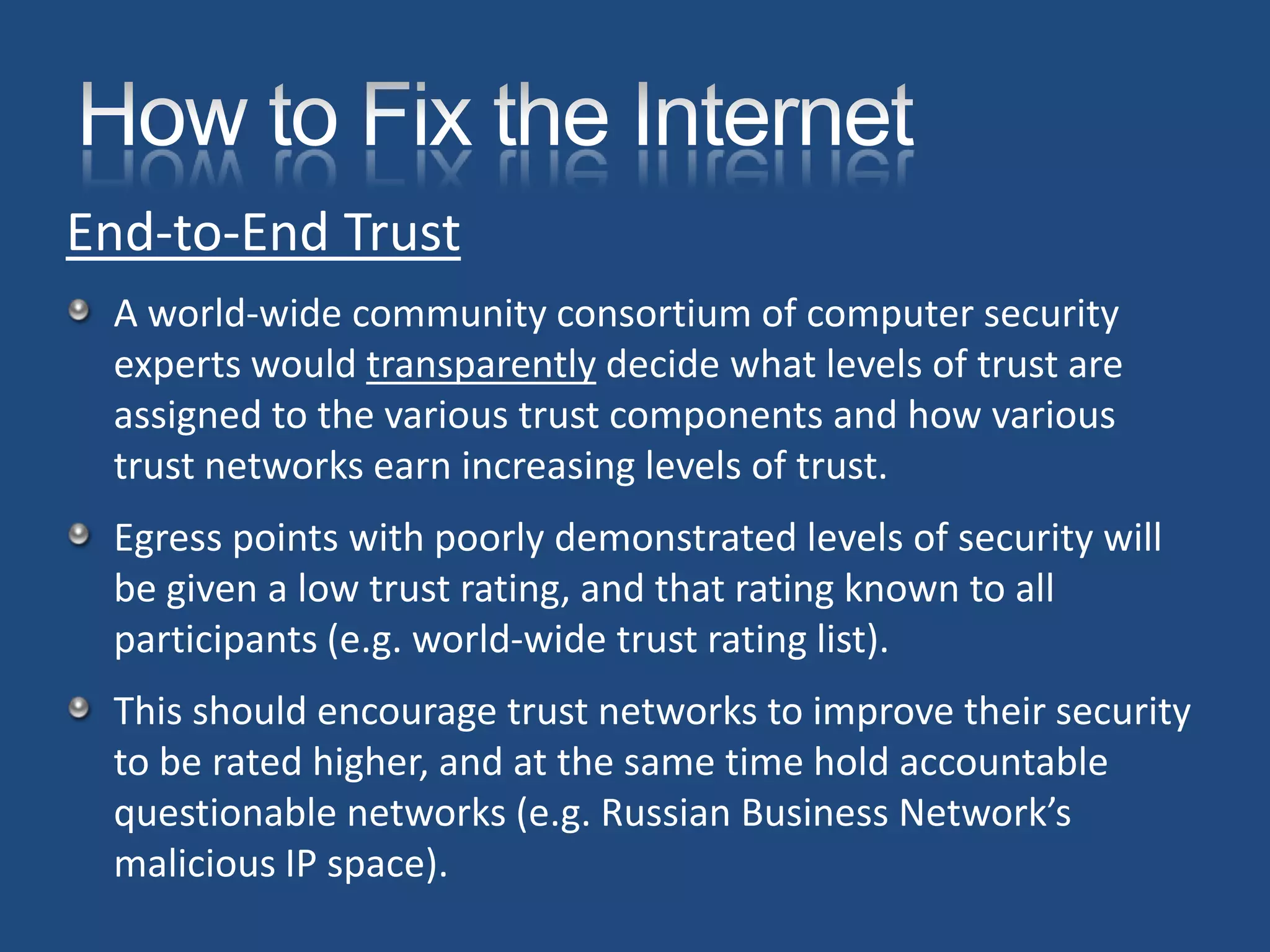 Roger Grimes How I Fixed The Internets