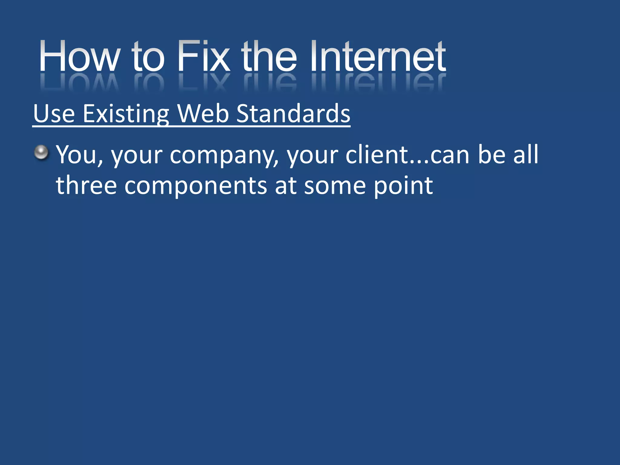 Roger Grimes How I Fixed The Internets
