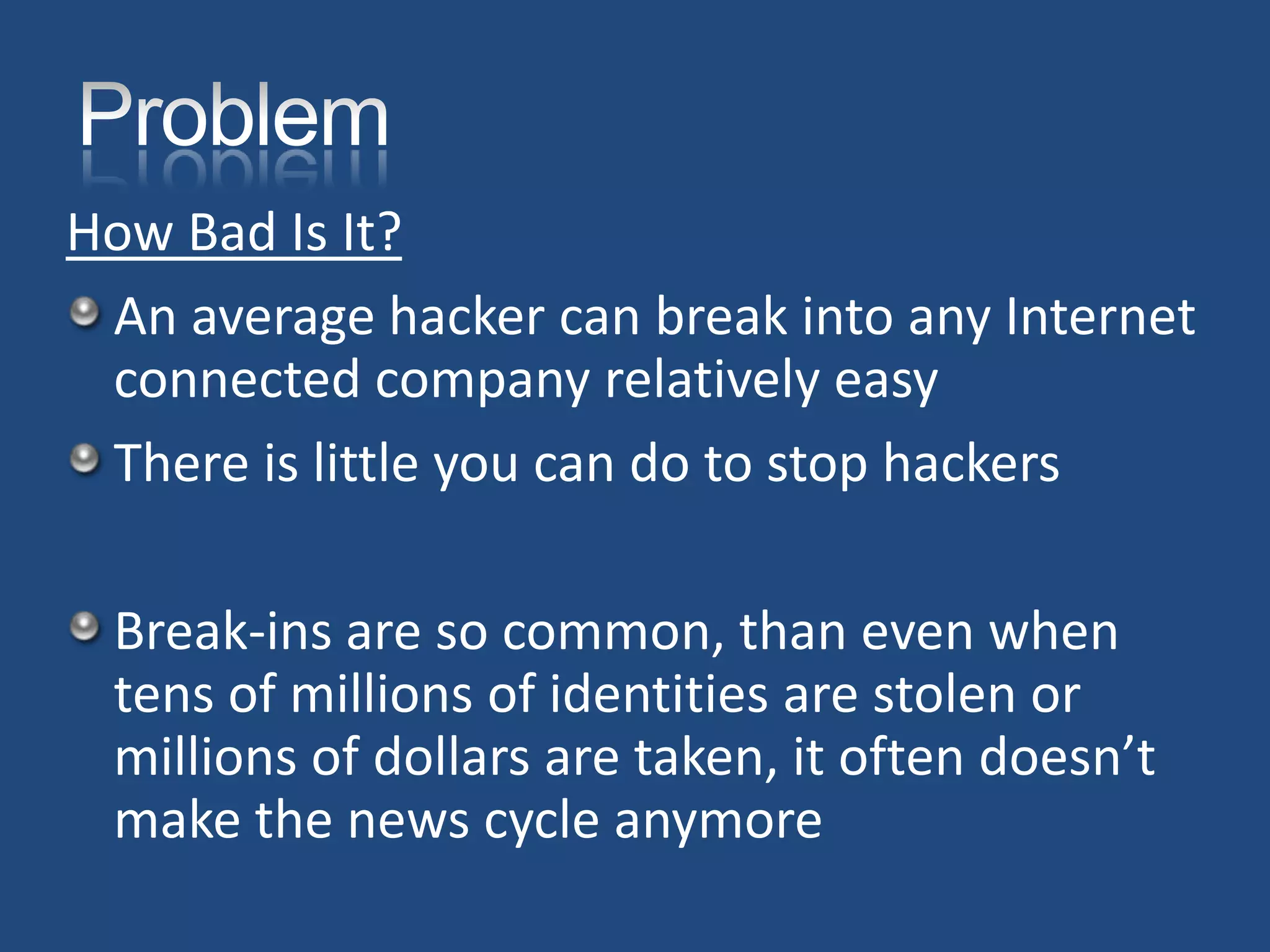 Roger Grimes How I Fixed The Internets