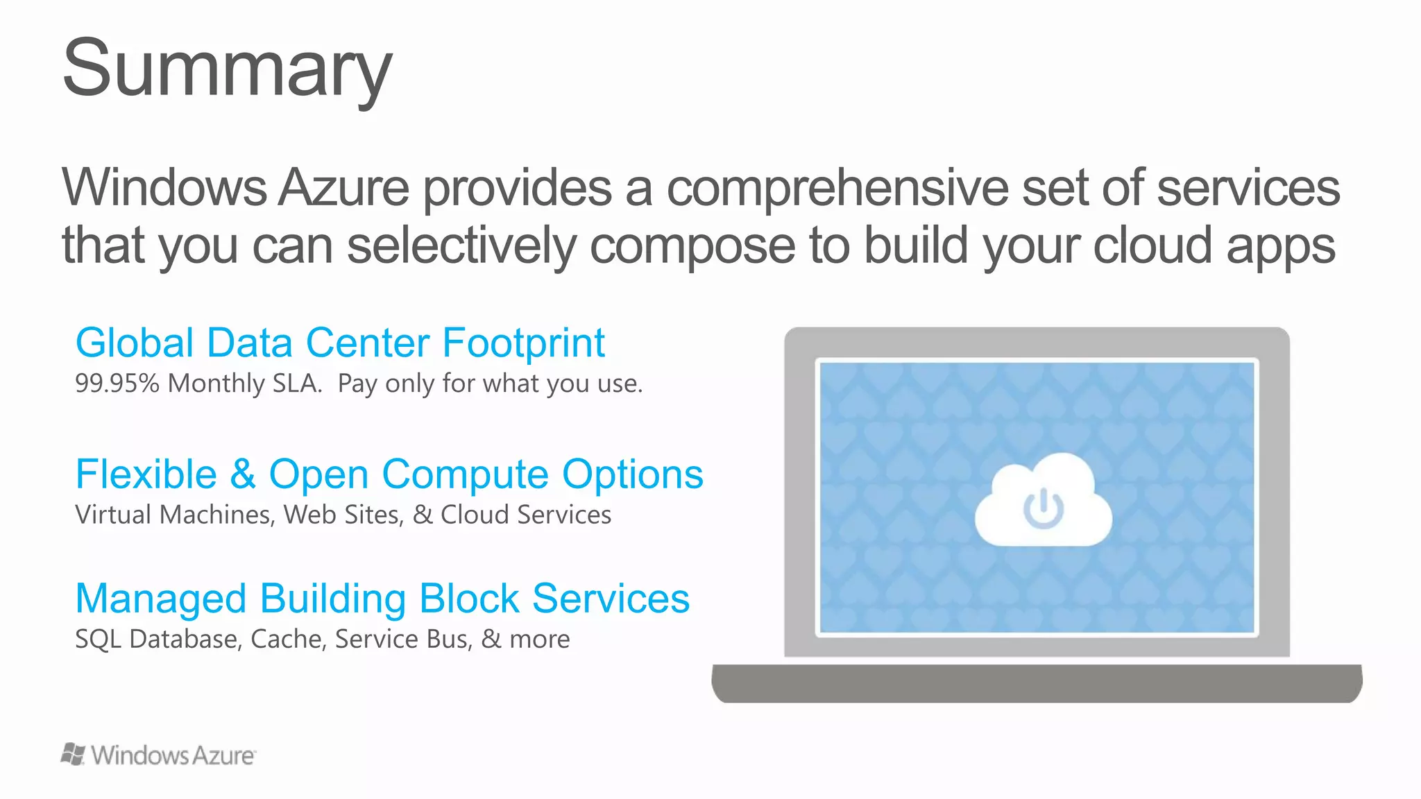 Windows Azure Overview