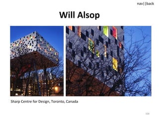 Will Alsop Sharp Centre for Design, Toronto, Canada 