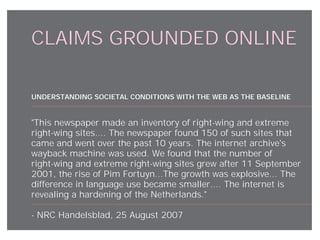 Richard Rogers - Methods in Media