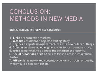 Richard Rogers - Methods in Media