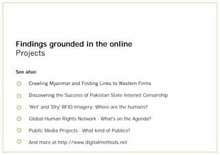 Richard Rogers - Methods in Media