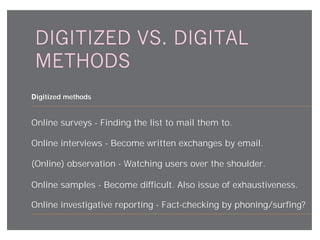 Richard Rogers - Methods in Media