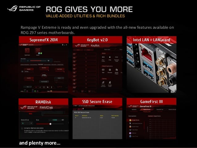 Rog Rampage V Extreme