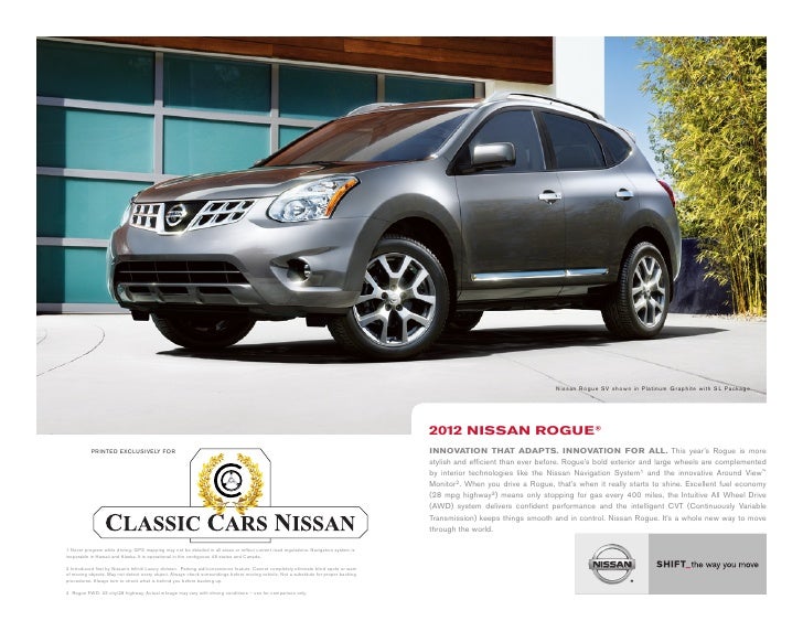 Neil Huffman Nissan >> 2012 Nissan Rogue Brochure Neil Huffman Nissan >> 2012 Nissan Rogue Brochure