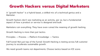 Growth Hacking for Early Age Startups | PDF