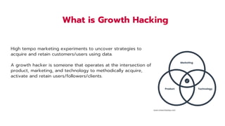 Growth Hacking for Early Age Startups | PDF