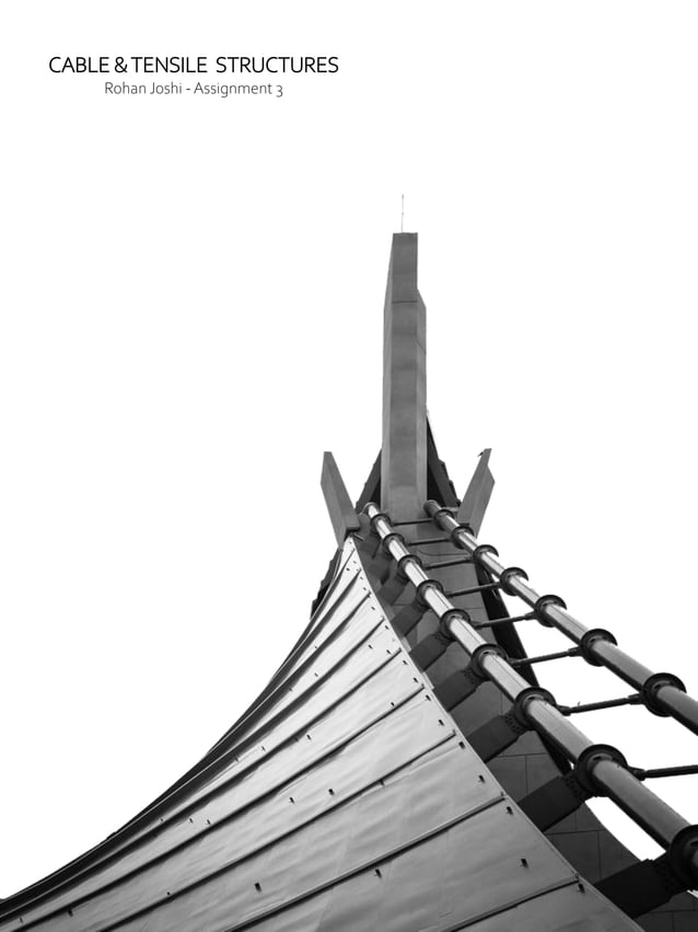 Cable and tensile structures