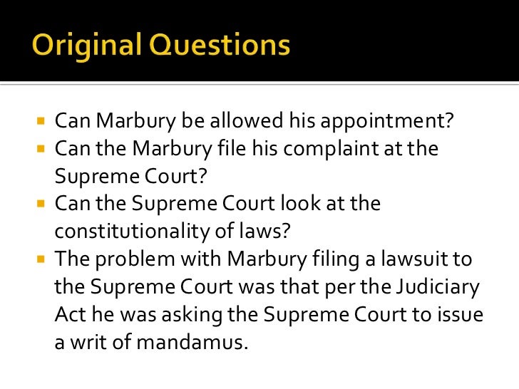 marbury v madison marbury v madison
