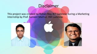Apple Case Study by Rohan Roy | PPT