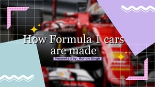 How Formula 1 cars
are made
 