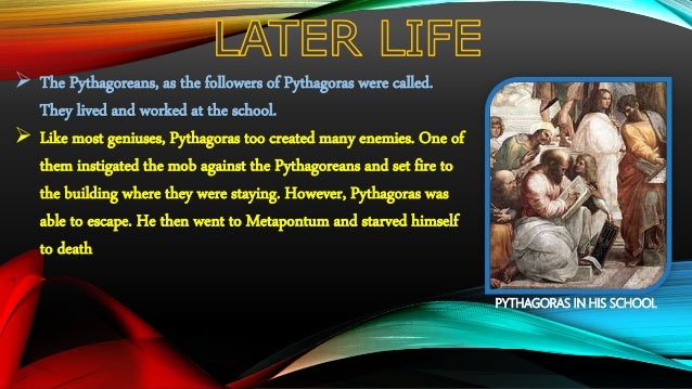 😍 Pythagoras and his contribution. Pythagoras (about 569 BC. 20190119