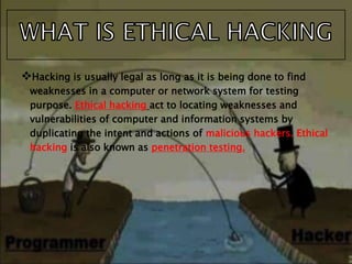 Ethical Hacking | PPTX