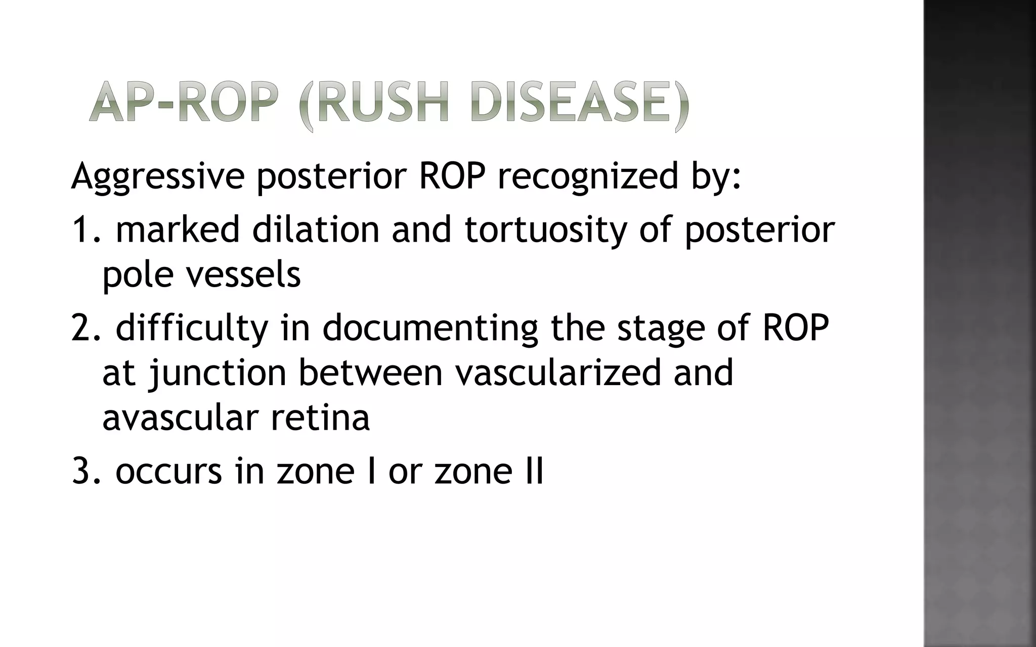 retinopathy of prematurity | PPTX