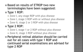 retinopathy of prematurity | PPTX