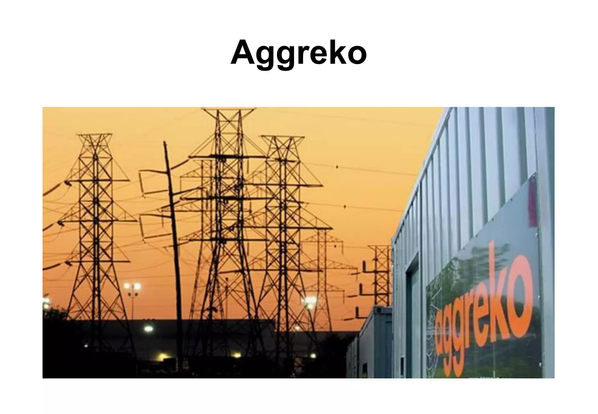 Aggreko
 