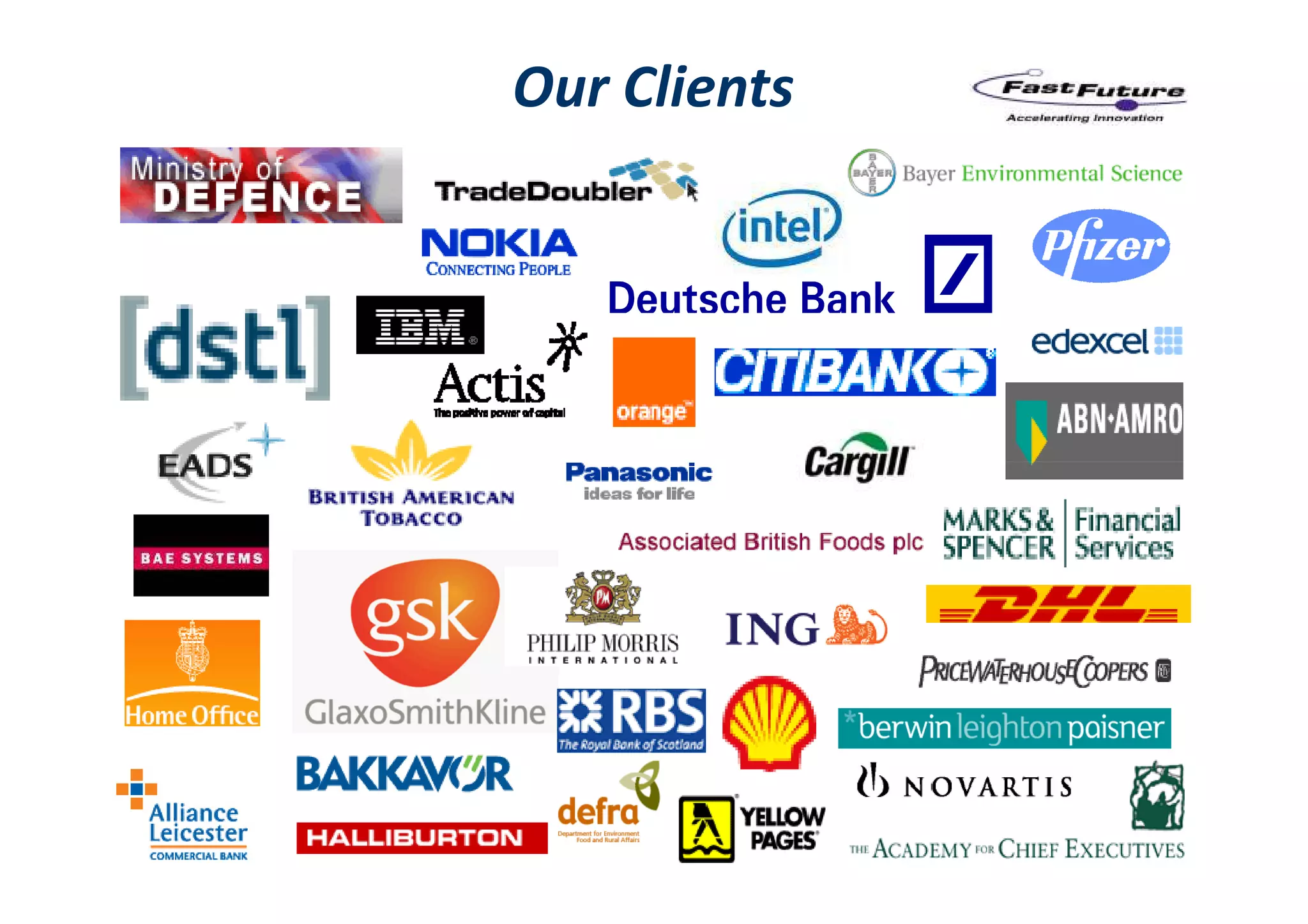 Our Clients
 