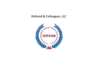 Rohland & Colleagues, LLC 