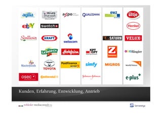 Kunden, Erfahrung, Entwicklung, Antrieb
 