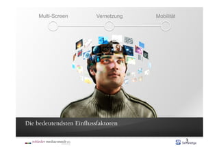 Multi-Screen          Vernetzung   Mobilität




Die bedeutendsten Einflussfaktoren

                                                   3
 