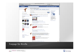 Fanpage für Rivella
 