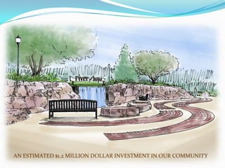 AN ESTIMATED $1.2 MILLION DOLLAR INVESTMENT IN OUR COMMUNITY 