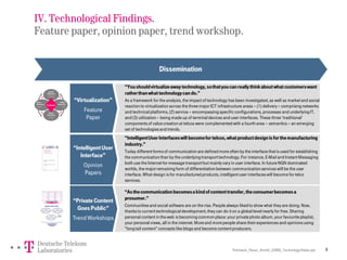 Technology Rapport The Technology Radar - a Tool of Technology Intelligence and Innovation ...