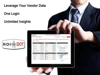 The First Vendor Neutral Data Warehouse
Your Personal Data Warehouse
 