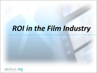 ROI in the Film Industry

 